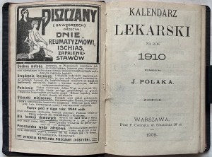 PHYSICIAN'S CALENDAR FOR 1910