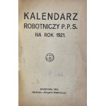 WORKERS' CALENDAR FOR 1921