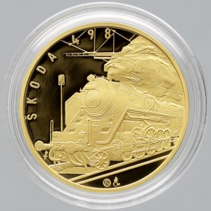 Česko Lokomotiva Albatros 2021. Zuzana Hubená. Au 0.999 1/2 OZ. Etue, certifikát