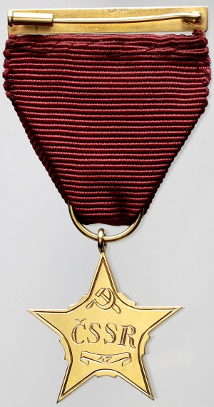 Zlatá hvězda hrdiny socialistické práce ČSSR, ev.č. 47
