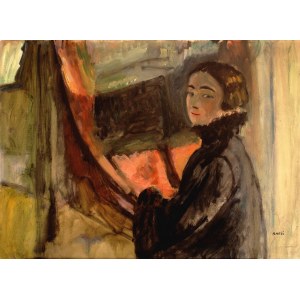 Aneri Irena Weissowa (1888-1981), Portret własny, ok. 1910