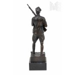 Jan Małeta (1890 - 1962), The Gendarmerie Commander's Passing Award for the Riflemen's Association, Warsaw 1934