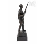 Jan Małeta (1890 - 1962), The Gendarmerie Commander's Passing Award for the Riflemen's Association, Warsaw 1934