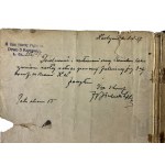 II RP - Krzyż Zasługi za Dzielność KOP z Dyplomem Unikatowy Zestaw