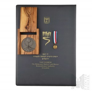 Medal Sprawiedliwy Wśród Narodów Świata z Dyplomem - Ivan & Anna Korneliuk