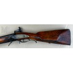 19th Century Rock Rifle of the Werder type made by Anton Zizelmann in Nysa (Neisse) Silesia
