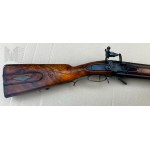 19th Century Rock Rifle of the Werder type made by Anton Zizelmann in Nysa (Neisse) Silesia