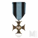 PSZnZ VM IV Klasa - Major Dyplomowany Jan Antoni Fuglewicz Virtuti Militari z Pudełkiem i Legitymacją