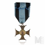 PSZnZ VM IV Klasa - Major Dyplomowany Jan Antoni Fuglewicz Virtuti Militari z Pudełkiem i Legitymacją