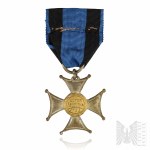 PSZnZ Silver Cross Virtuti Militari (9021) - Battle of Montbard 1940, Lancer Volunteer Stanislaw Jablonski 10.Armored Cavalry Brigade.