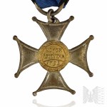 PSZnZ Silver Cross Virtuti Militari (9021) - Battle of Montbard 1940, Lancer Volunteer Stanislaw Jablonski 10.Armored Cavalry Brigade.