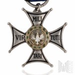 PSZnZ Silver Cross Virtuti Militari (10004) - Battle of Monte Cassino (Hill 593) , Stanislaw Kica ,2nd Rifle Battalion of the 3rd Carpathian Rifle Division