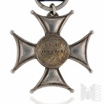 PSZnZ Silver Cross Virtuti Militari (10004) - Battle of Monte Cassino (Hill 593) , Stanislaw Kica ,2nd Rifle Battalion of the 3rd Carpathian Rifle Division