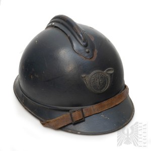 1 WŚ Helmet Adrian M15 Rifleman Blue Army.