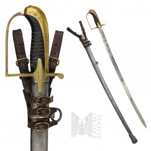 II RP Polish Sabre wz.21 Oficerska with Frog - Borowski Warsaw