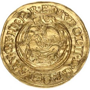 Rudolf II (1576-1611), Ducat 1599 KB Husz 1002 3,406 g, corrugated
