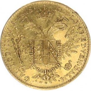 Ferdinand V. (1835-1848), Dukat 1848 A 3,431 g, rechteckig