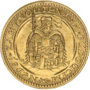 Tschechoslowakei, 1918 - 1939, Dukat 1936 - St.Wenzel /14 566 Stück/ 3,452 g