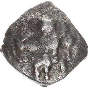 Cilicia - Tarsos (4. stol. př. Kr.), 3/4 obolu (9-11 mm, 0,58 g), Sedící Baal z Torsu na trůnu zlev