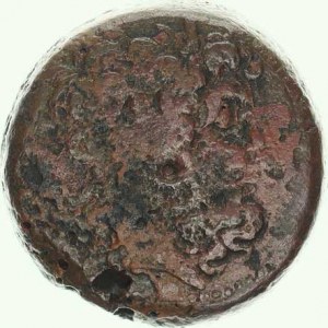 Egypt - Ptolemaiovci (3.-2. stol. př.Kr.), AE 35, hlava Dia / orel 39,75 g