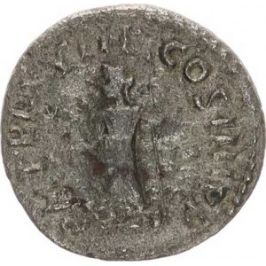 Caracalla (209-211), Denár, stoj.Serapis drží olivovou ratolest a kopí