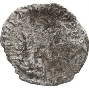 Philippus II Filius (244-249), Antoninian, emperor standing left, holding spear and globe