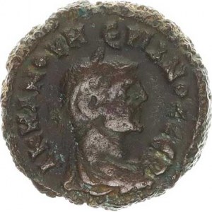 Numerianus (283-284), Egypt, Alexandria - AE Tetradrachma, rok 2, A: Portrét císaře vpr
