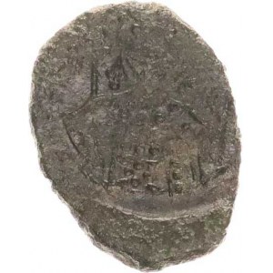 Jan II. Comnenos Porfyrogentos (1118-1143), AE 1/2 tetarteron, A: Stojící Kristus mezi IC-XC / R: P