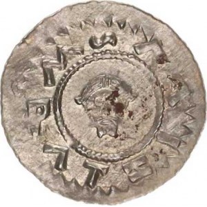 Břetislav II. a Vratislav II. (1092) na Brněnsku, Denár C - 381; F IX-12 0,475 g
