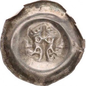 Václav II. (1278-1305), Brakteát střední C - 1001 0,402 g