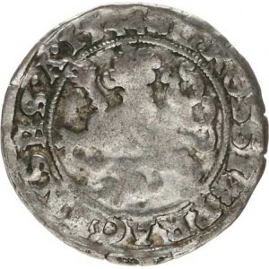 Ferdinand I. (1526-1564), Pražský groš 1544, K.Hora-Hubáček a Podivický rozděl. zn. dva kř