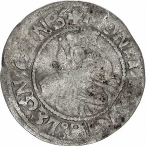 Lehnice-Břeh, Friedrich II. (1495-1547), Groschen b.l.. - St. Hedwig / Eagle FS 599, Kop. 4917 R
