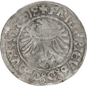 Lehnice-Břeh, Friedrich II. (1495-1547), Groschen b.l.. - St. Hedwig / Eagle FS 599, Kop. 4917 R