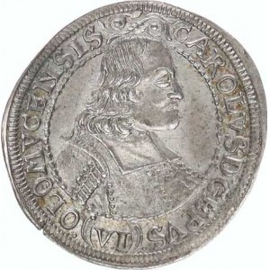 Olomouc, Karel II. Liechtenstein (1664-1695), VI kr. 1693 špice S-V 368