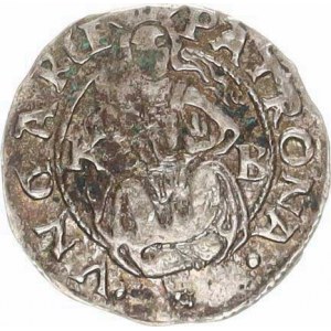 Ferdinand I. (1526-1564), Denár 1552 K-B var.: tečka před a za dataci, číslice 2 raženná