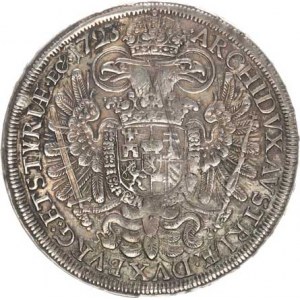 Karel VI. (1711-1740), Tolar 1723, Štýrsko Graz (opis na hraně) R 28,381 g