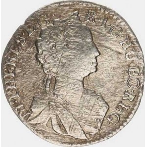 Marie Terezie (1740-1780), 3 kr. 1765 b.zn., Praha-Erdmann MKČ 1973 1,296 g