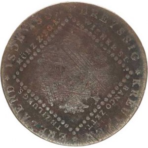 František I. (1792-1835), 30 kr. 1807 B - obtácené písmeno C v ERBLAENDISCH