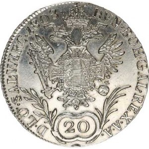 František I. (1792-1835), 20 kr. 1808 C