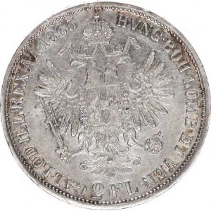 František Josef I.(1848-1918), Dvouzlatník 1865 A R, ryska