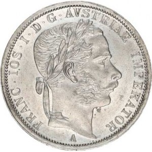 František Josef I.(1848-1918), Dvouzlatník 1868 A luxusní zachovalost R
