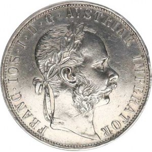 František Josef I.(1848-1918), Dvouzlatník 1875 b.zn.