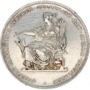 František Josef I.(1848-1918), Dvouzlatník 1879 - Stříbrná svatba var.: tečka za