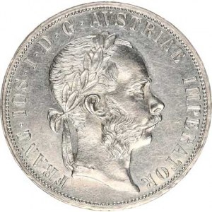František Josef I.(1848-1918), Dvouzlatník 1886 b.zn.