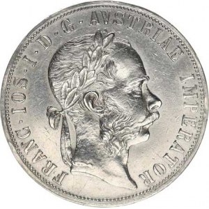 František Josef I.(1848-1918), Dvouzlatník 1887 b.zn., zc. nep. hr.