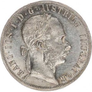 František Josef I.(1848-1918), Dvouzlatník 1892 b.zn. (raženo pouze 31 707 ks !)