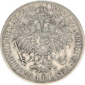 František Josef I.(1848-1918), Zlatník 1858 B, škr.