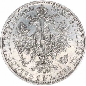 František Josef I.(1848-1918), Zlatník 1860 A - bez tečky za REX