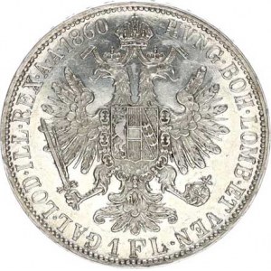 František Josef I.(1848-1918), Zlatník 1860 A - tečka za REX