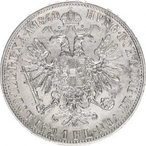 František Josef I.(1848-1918), Zlatník 1860 B R, nep. hr.